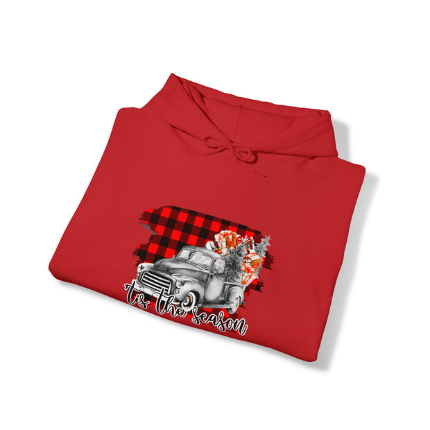 Christmas truck Unisex Heavy Blend™ Hooded Sweatshirt