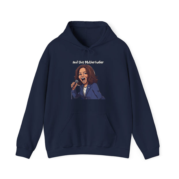 And This Motherf***** Unisex Heavy Blend™ Hooded Sweatshirt