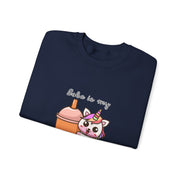 Unicorn Boba Unisex Heavy Blend™ Crewneck Sweatshirt
