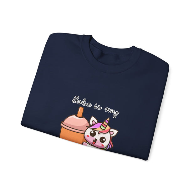 Unicorn Boba Unisex Heavy Blend™ Crewneck Sweatshirt
