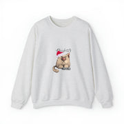 Christmas cat Unisex Heavy Blend™ Crewneck Sweatshirt