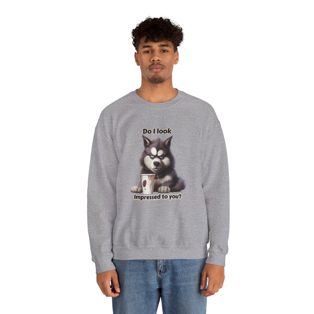 Grumpy Dog Unisex Heavy Blend™ Crewneck Sweatshirt