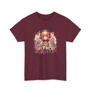 Graffiti Anime Girl Unisex Heavy Cotton Tee