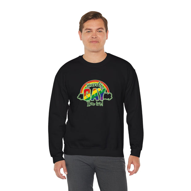 Sounds Gay Unisex Heavy Blend™ Crewneck Sweatshirt