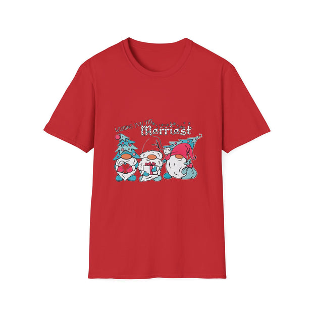 Gnome Christmas Unisex Softstyle T-Shirt