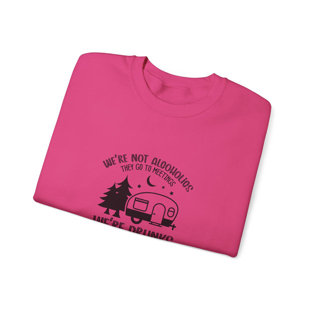 Camping Drunks Unisex Heavy Blend™ Crewneck Sweatshirt