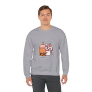Unicorn Boba Unisex Heavy Blend™ Crewneck Sweatshirt