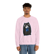 Christmas cat Unisex Heavy Blend™ Crewneck Sweatshirt