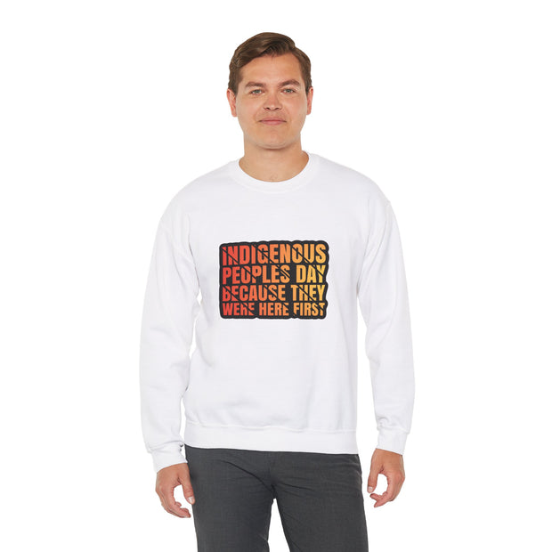 Indigenous Peoples Day Unisex Heavy Blend™ Crewneck Sweatshirt