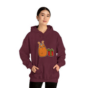 Christmas cat Unisex Heavy Blend™ Hooded Sweatshirt