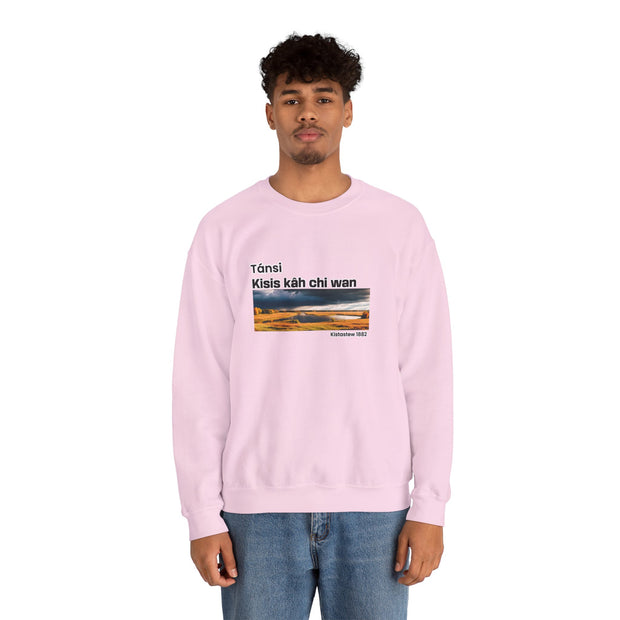 Tánsi Cree Saskatchewan Unisex Heavy Blend™ Crewneck Sweatshirt