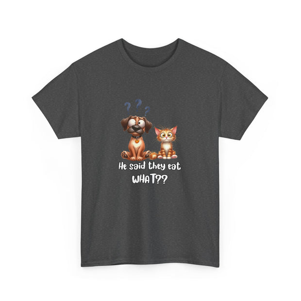 They Eat What Unisex Heavy Cotton Tee