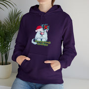 Christmas cat Unisex Heavy Blend™ Hooded Sweatshirt