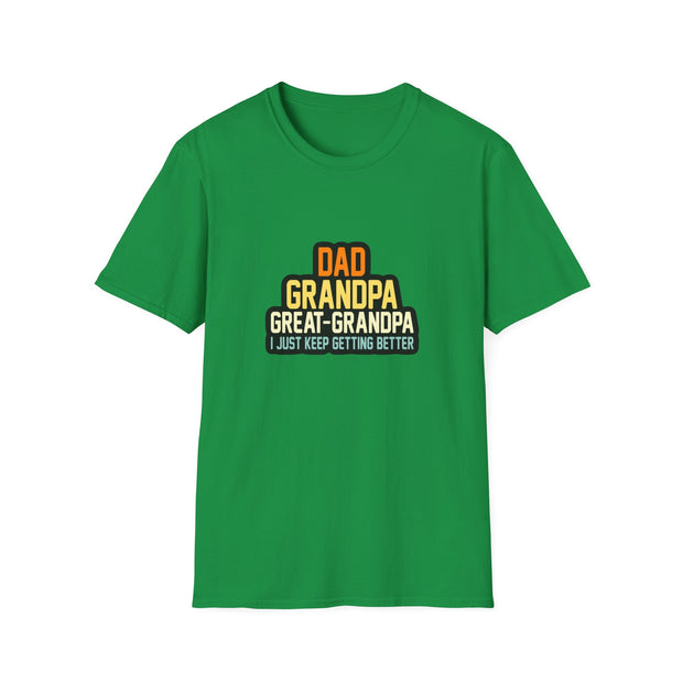 Dad Grandpa Great Grandpa Unisex Softstyle T-Shirt