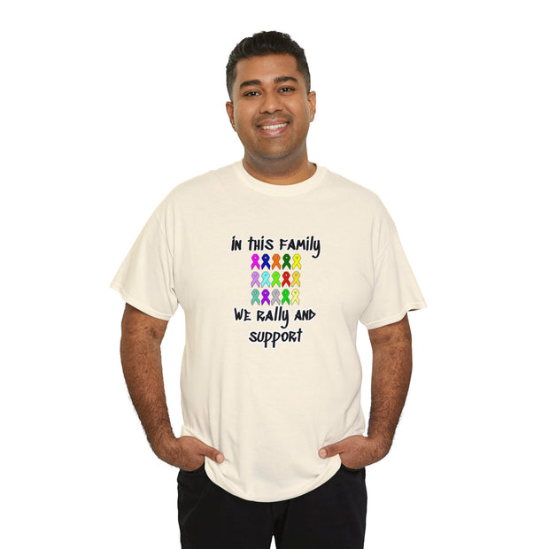 Cancer Support Unisex Heavy Cotton Tee