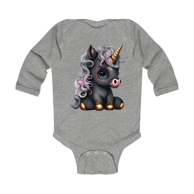 Unicorn Infant Long Sleeve Bodysuit