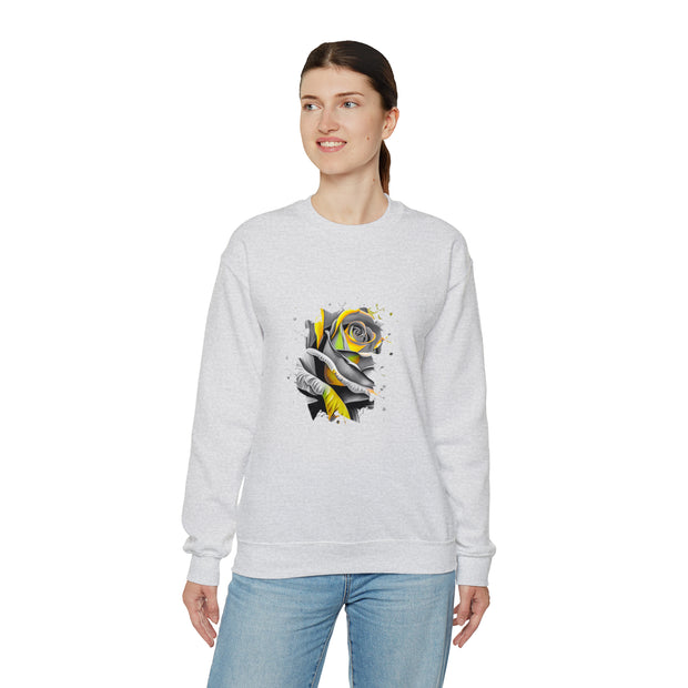 Rose Unisex Heavy Blend™ Crewneck Sweatshirt