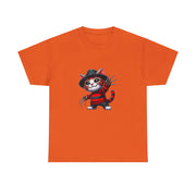 Horror Movie Cats Unisex Heavy Cotton Tee