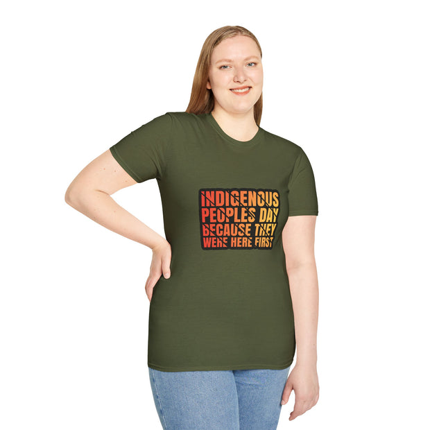 Indigenous Peoples Day Unisex Softstyle T-Shirt
