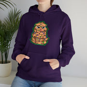 Christmas cat Unisex Heavy Blend™ Hooded Sweatshirt