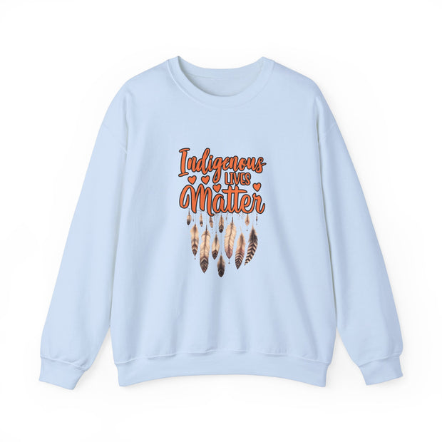 Indigenous Lives Matter Unisex Heavy Blend™ Crewneck Sweatshirt