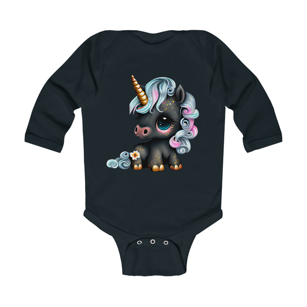 Unicorn Infant Long Sleeve Bodysuit