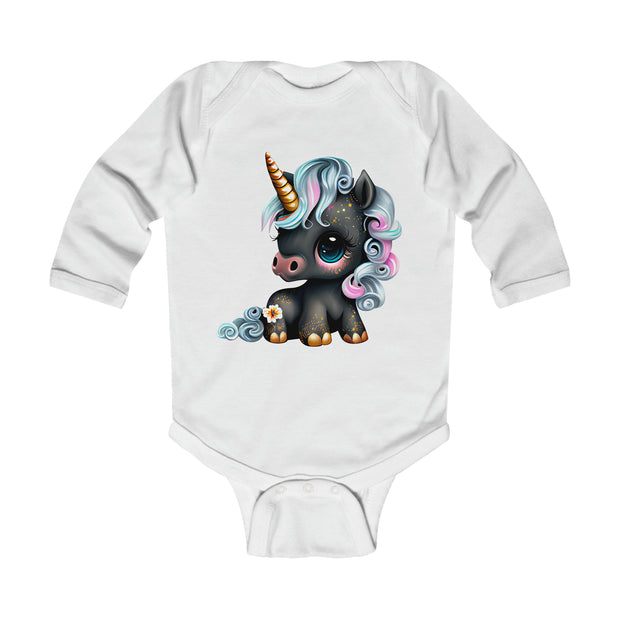 Unicorn Infant Long Sleeve Bodysuit