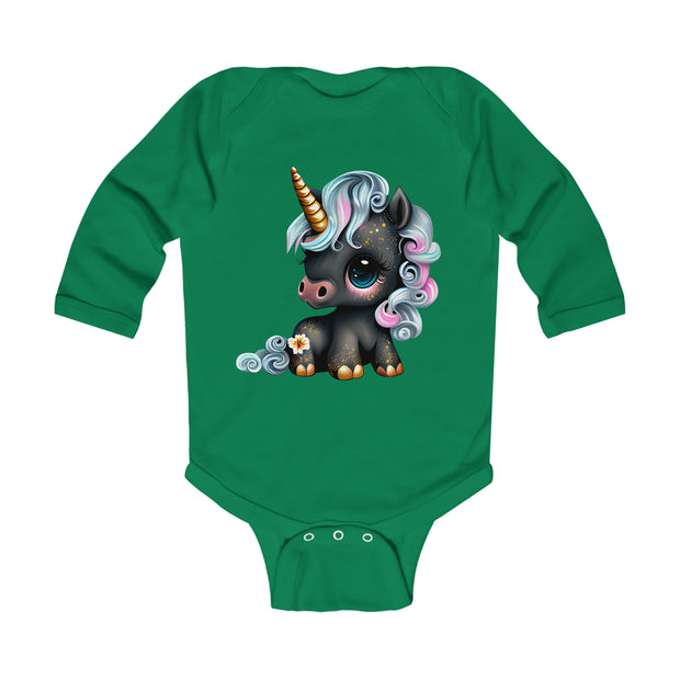 Unicorn Infant Long Sleeve Bodysuit
