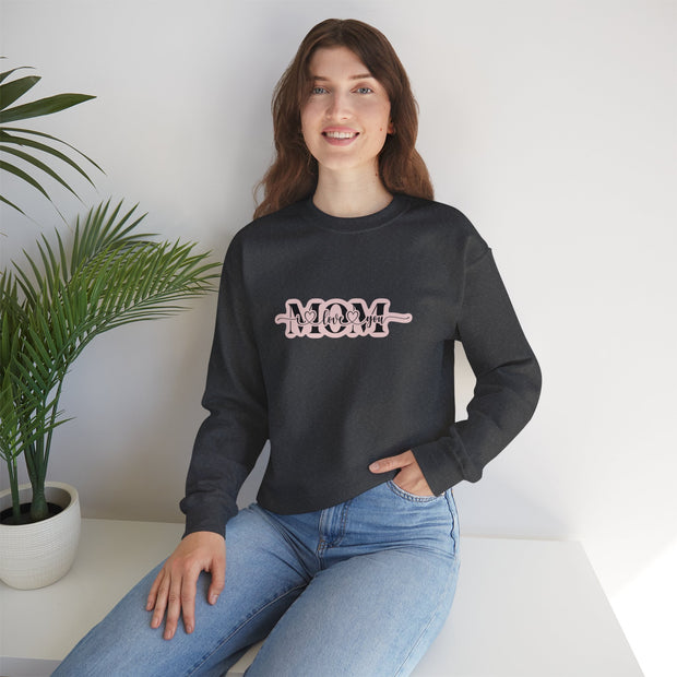 I Love You Mom Unisex Heavy Blend™ Crewneck Sweatshirt