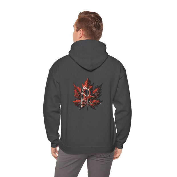 Maple Leaf Skull Unisex Heavy Blend™ Hooded Sweatshirt