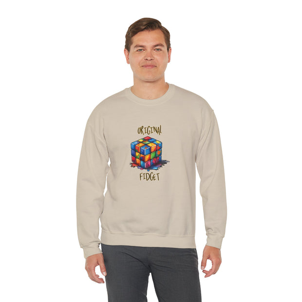 Rubik Cube Unisex Heavy Blend™ Crewneck Sweatshirt