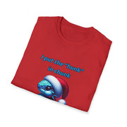 Christmas dragon Unisex Softstyle T-Shirt