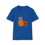 Christmas cat Unisex Softstyle T-Shirt