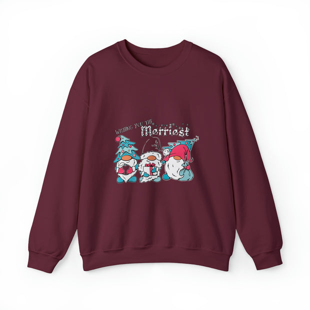 Gnome Christmas Unisex Heavy Blend™ Crewneck Sweatshirt