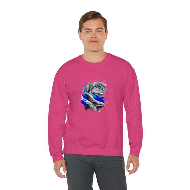 Rose Unisex Heavy Blend™ Crewneck Sweatshirt