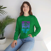 Disc Golf Wife Unisex Heavy Blend™ Crewneck Sweatshirt