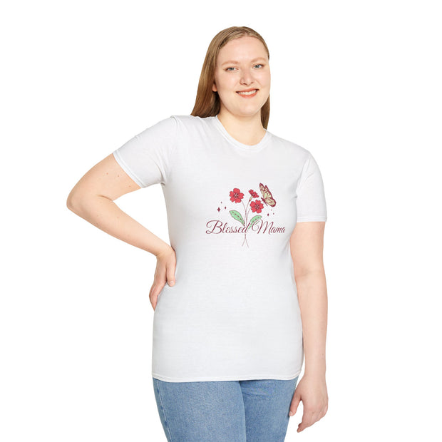 Blessed Mama Unisex Softstyle T-Shirt