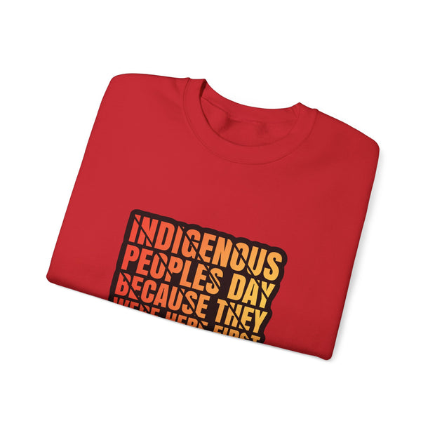 Indigenous Peoples Day Unisex Heavy Blend™ Crewneck Sweatshirt