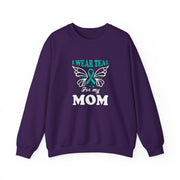 Teal for Mom Unisex Heavy Blend™ Crewneck Sweatshirt