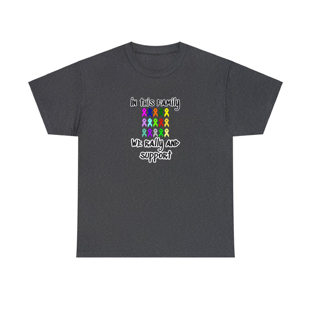 Cancer Support Unisex Heavy Cotton Tee