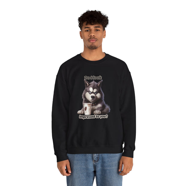 Grumpy Dog Unisex Heavy Blend™ Crewneck Sweatshirt