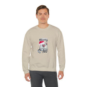 Christmas cat Unisex Heavy Blend™ Crewneck Sweatshirt