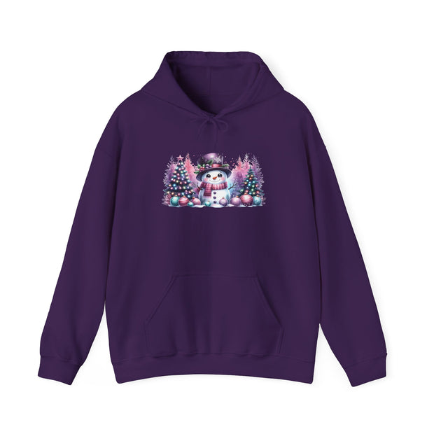 Pastel Snowman Unisex Heavy Blend™ Hooded Sweatshirt