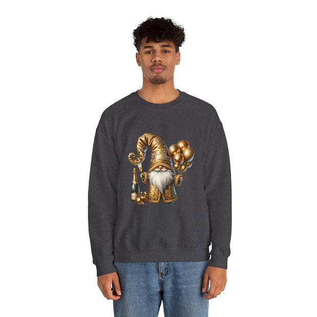 New Year Gnome Unisex Heavy Blend™ Crewneck Sweatshirt