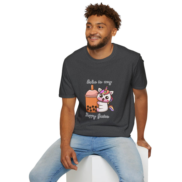 Unicorn Boba Unisex Softstyle T-Shirt