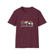 Peace Love and Pride Unisex Softstyle T-Shirt