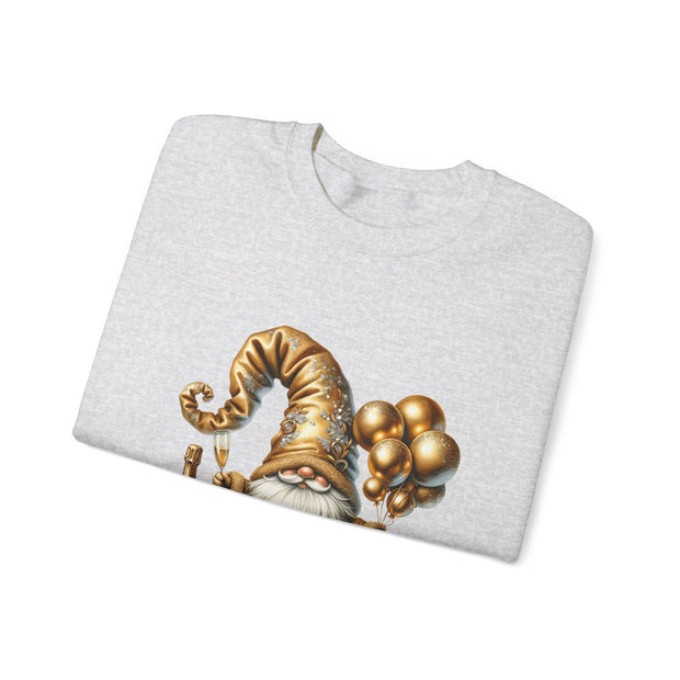 New Year Gnome Unisex Heavy Blend™ Crewneck Sweatshirt