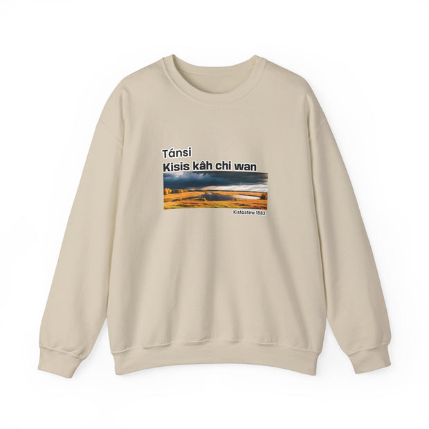 Tánsi Cree Saskatchewan Unisex Heavy Blend™ Crewneck Sweatshirt