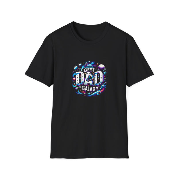 Best Dad in the Galaxy Unisex Softstyle T-Shirt