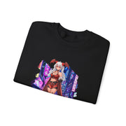 Anime Female Demon Unisex Heavy Blend™ Crewneck Sweatshirt